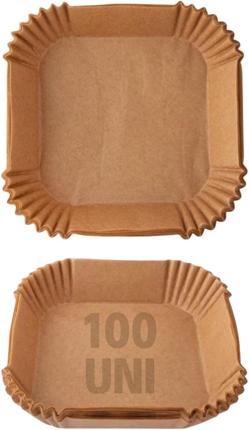 Forma de Papel 20cm x 20cm Forro Antiaderente Descartável pa... | É bom mesmo? Descubra antes de comprar