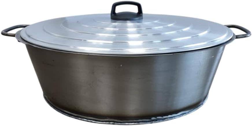 Tacho Redondo Para Banha N°1 Com Tampa - 18 Litros - Konzen - Image 2