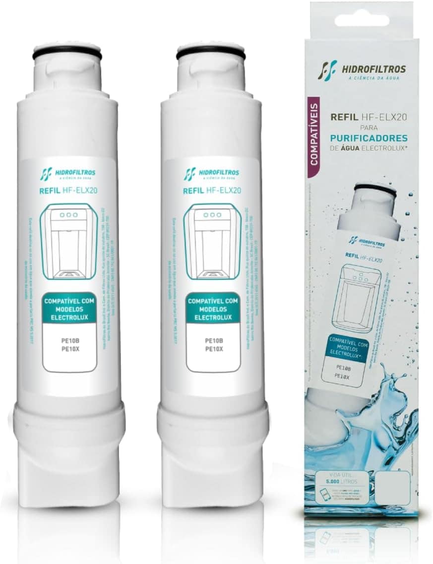 Kit 02 Refil Filtro Hidrofiltros Compatível com Purificador ... | É bom mesmo? Descubra antes de comprar