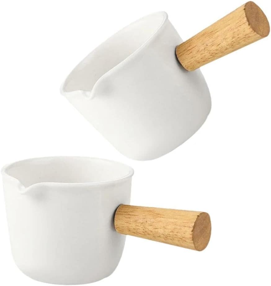 Jarro de leite de cerâmica, molho de xícara, jarra de molho ... - Image 3