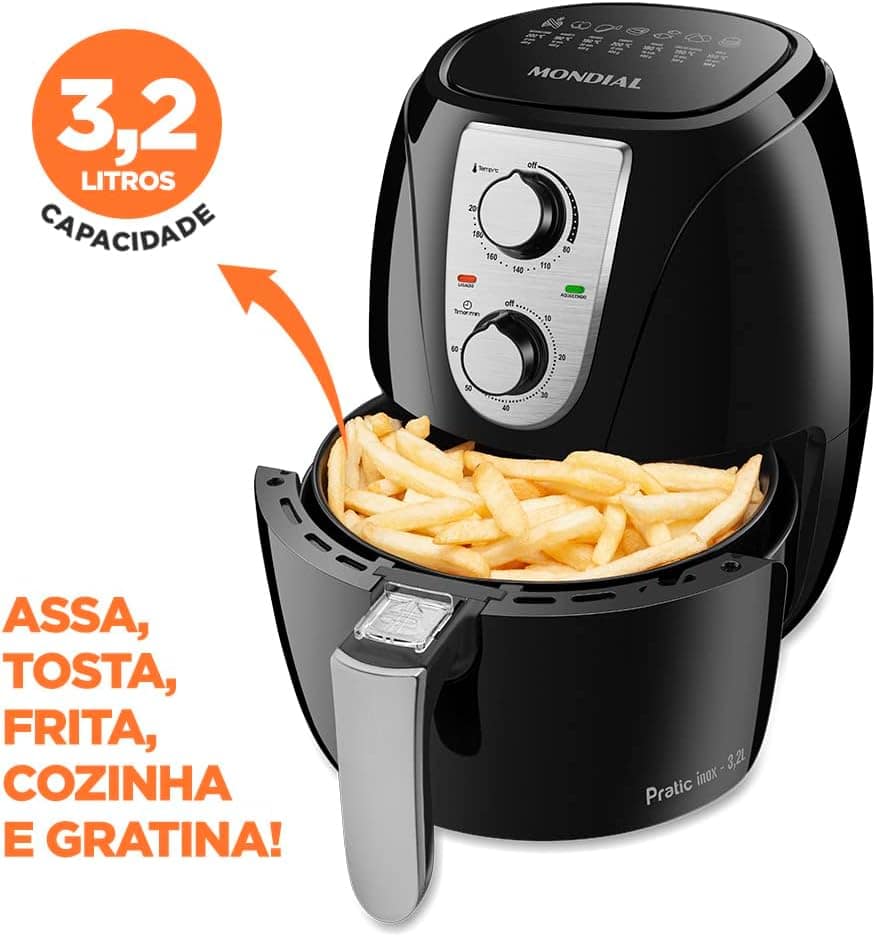 Fritadeira Sem Óleo 220V, Mondial - AF-34 | É bom mesmo? Descubra antes de comprar - Image 2