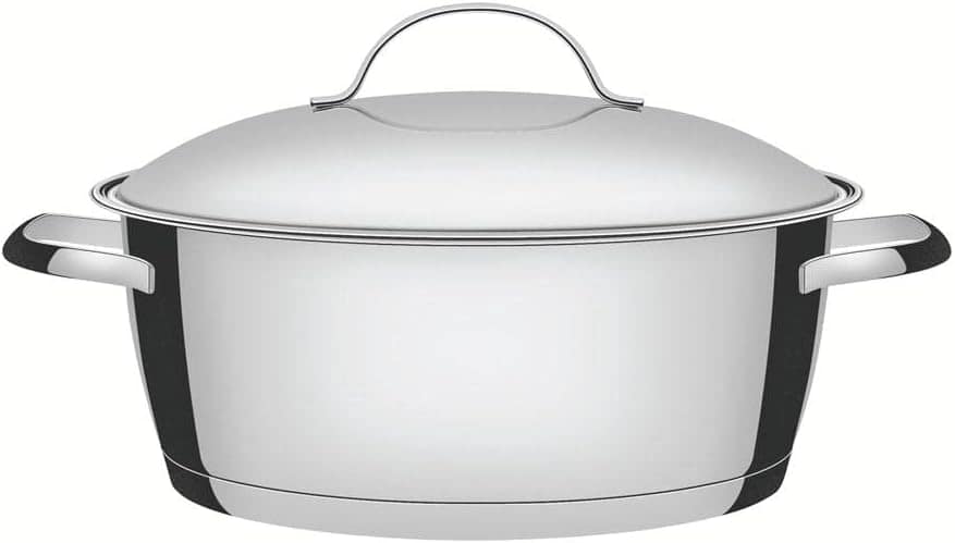 Caçarola Aço Inox 2 Alças 3,30 L Allegra Prata Tramontina