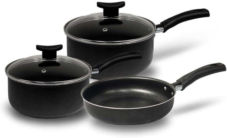 Kit De Panelas Antiaderente Teflon Com Frigideira Alta Funda... - Image 8