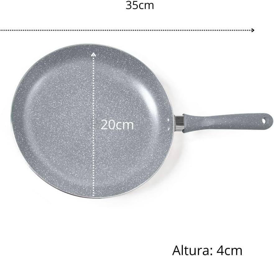 Frigideira 20cm com Antiaderente Premium Resistente Graniflo... - Image 8