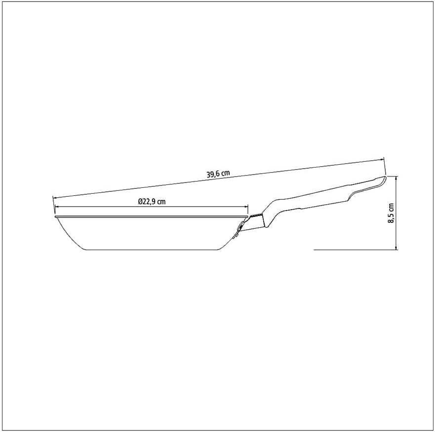 Frigideira Em Alumínio Com Revestimento Interno Antiaderente... - Image 3