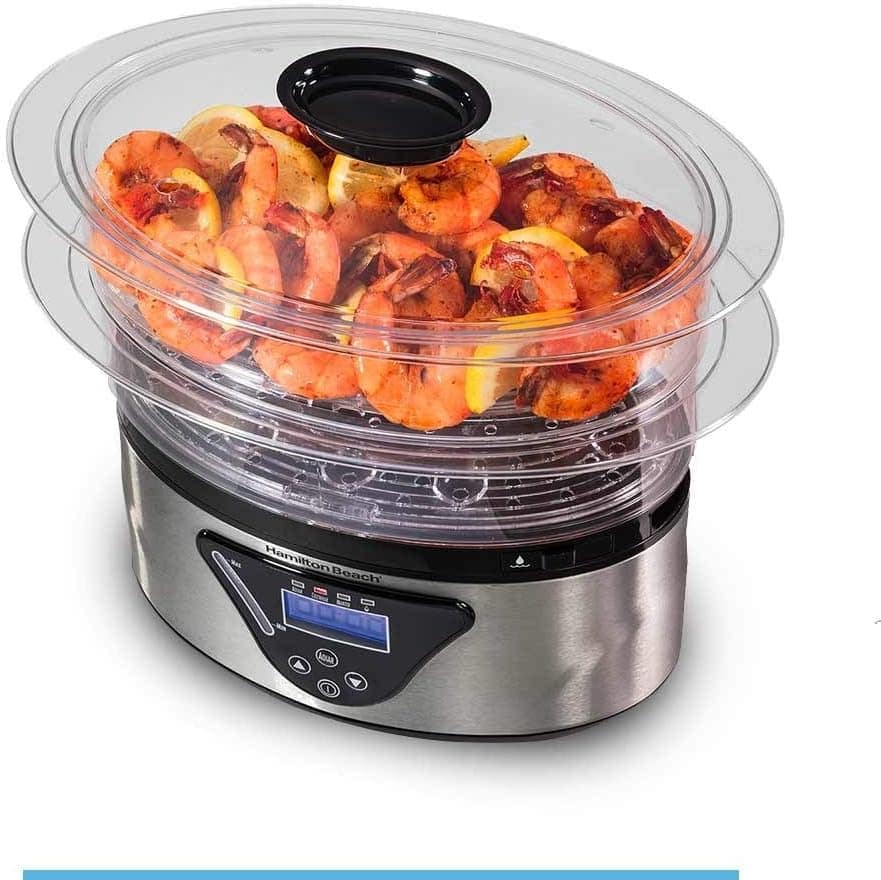 Panela a Vapor Digital, 5,2L, Prata, 110v, Hamilton Beach - Image 4