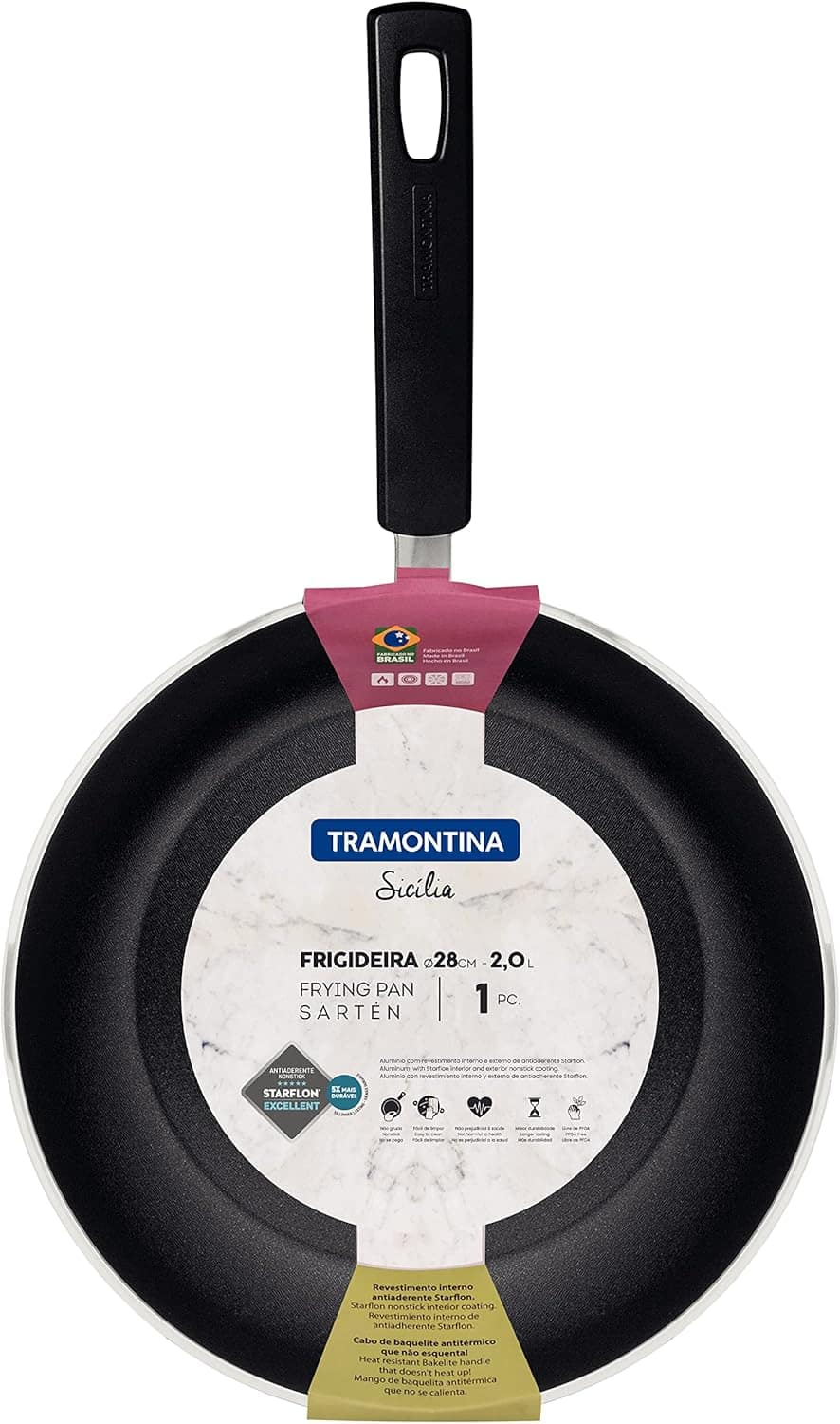 Frigideira Tramontina Sicília em Alumínio com Revestimento I... - Image 6