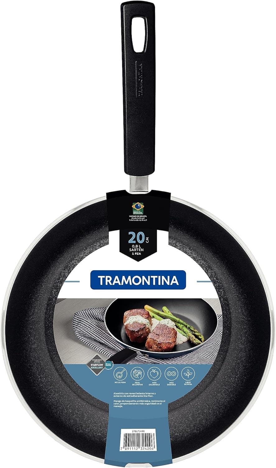 Frigideira Tramontina Sicília em Alumínio com Revestimento I... - Image 2