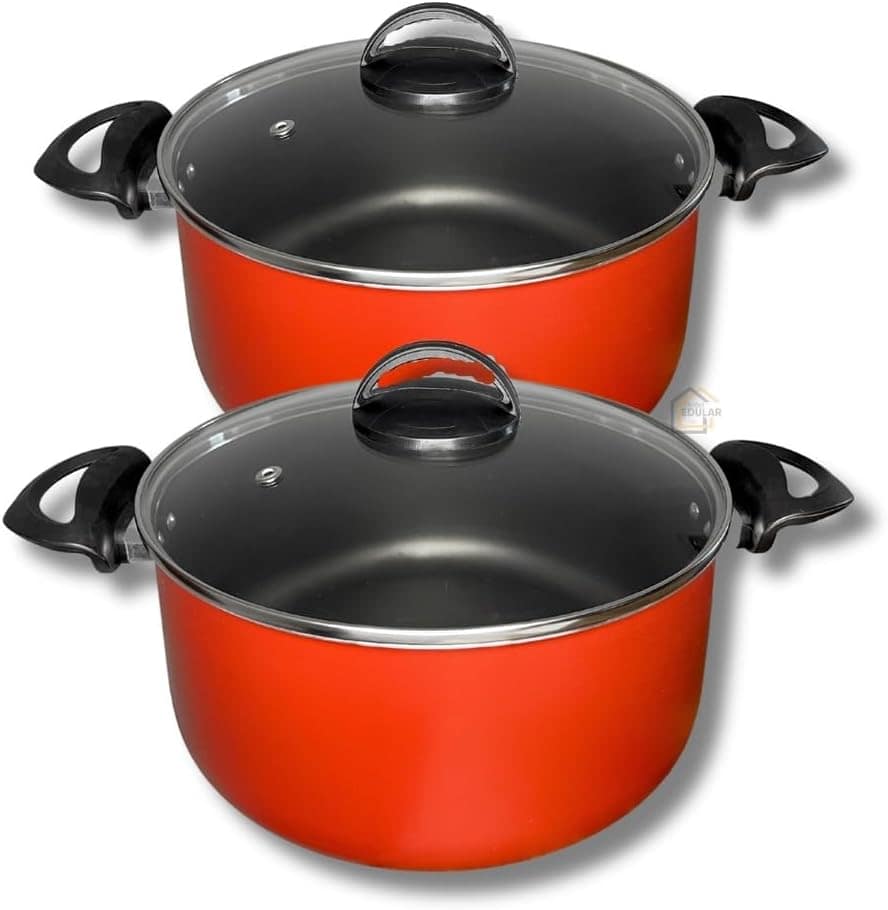 Kit 2 Jogo Panela Plus Tamanho Grande 22 e 24 cm Antiaderent...