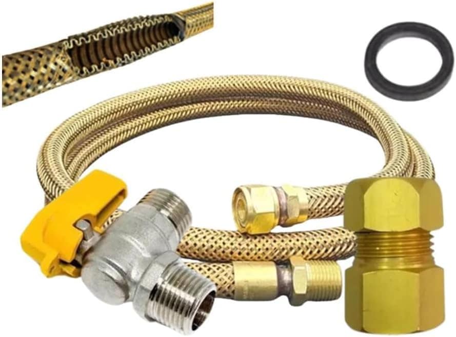 Kit Instalação Fogão Cooktop Gás Encanado Rua Gn 1,2m 190006