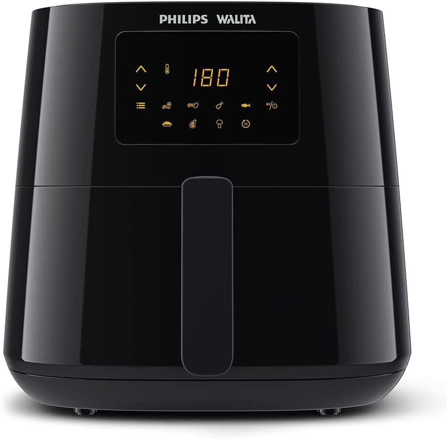 Philips Walita Preta Fritadeira Airfryer Essential XL Digita...