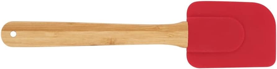 Mor - Espátula Reta Silicone E Bamboo