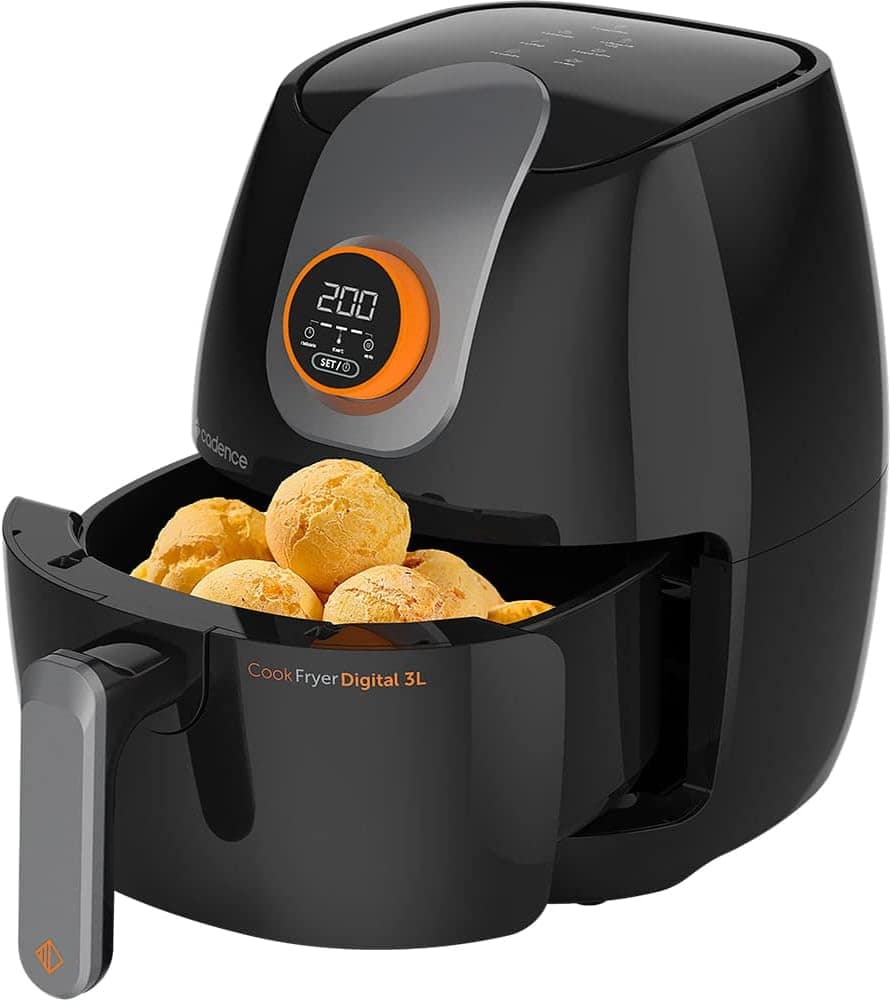 Fritadeira Sem Óleo Cadence Contrast Cook Fryer Digital, 3L,... | É bom mesmo? Descubra antes de comprar - Image 2