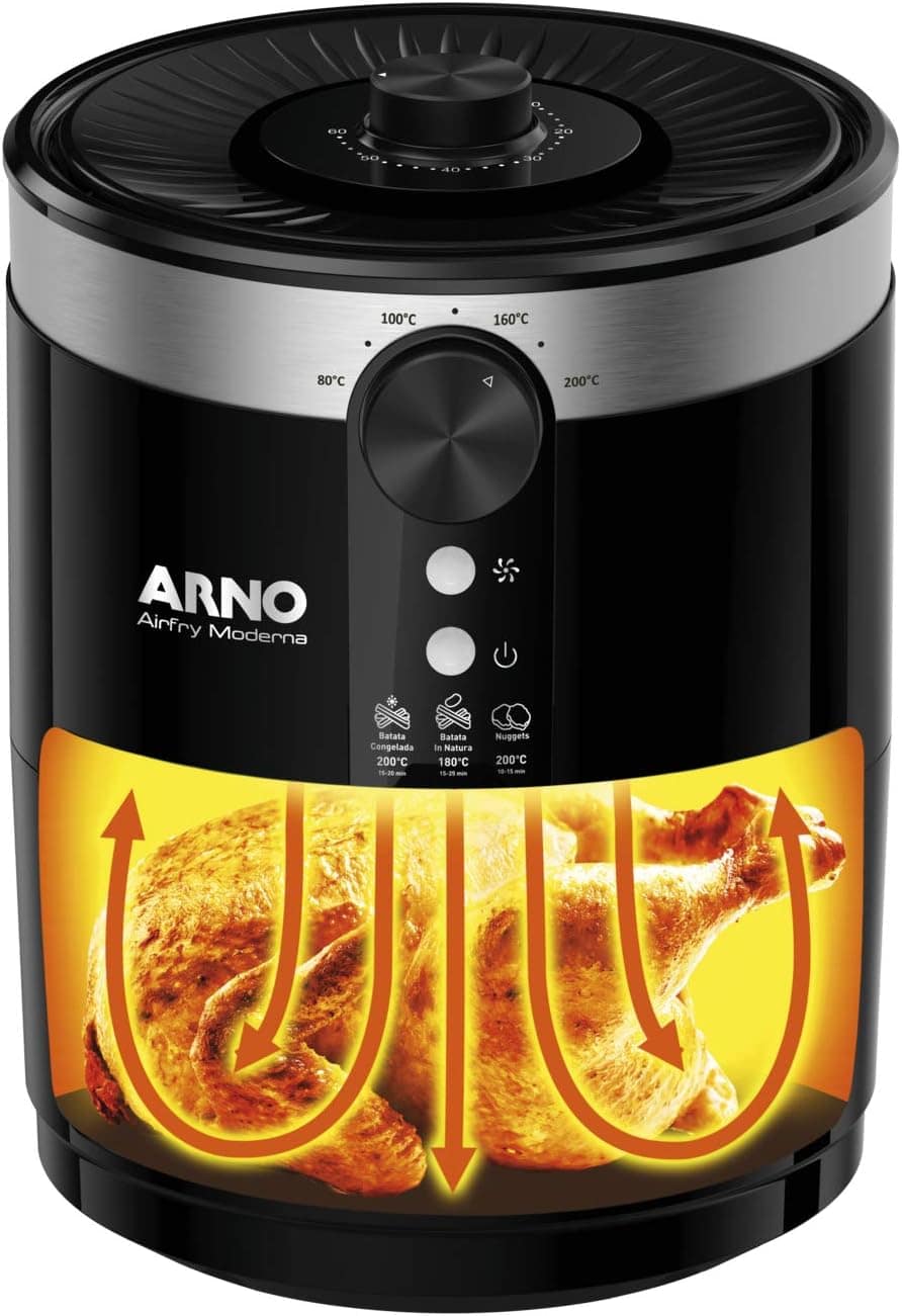 Fritadeira, Arno, Airfry Moderna Pfry, Preto, 110V | É bom mesmo? Descubra antes de comprar - Image 6