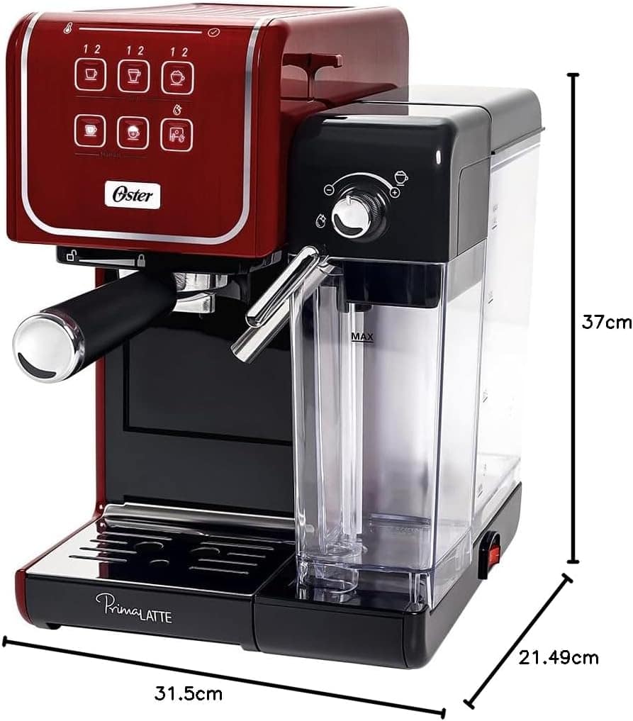 Cafeteira Espresso Oster PrimaLatte Touch Red - 127V | É bom mesmo? Descubra antes de comprar - Image 8