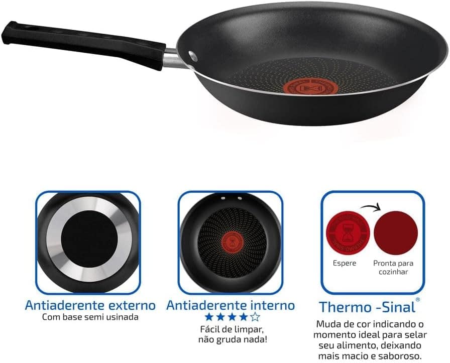 Frigideira 20cm Rochedo Todo Dia Limited Preto - Image 3