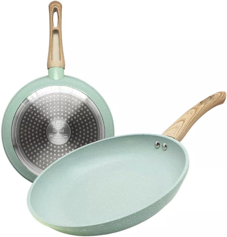 Panela Frigideira Antiaderente Cerâmica 24cm Frita Sem Óleo(...