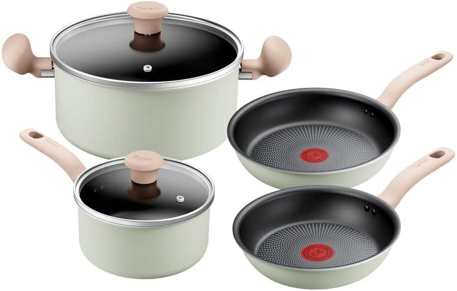 Jogo de Panelas Tefal So Matcha 4 Peças Verde