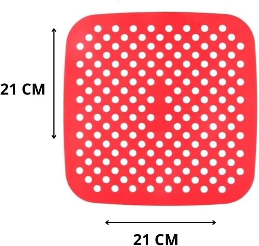 Tapete Silicone Air Fryer Tapete Protetor Fritadeira Antiade... | É bom mesmo? Descubra antes de comprar - Image 4