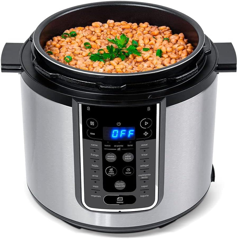Panela de Pressão Elétrica MasterSteam 6L Midea 127V - Image 8