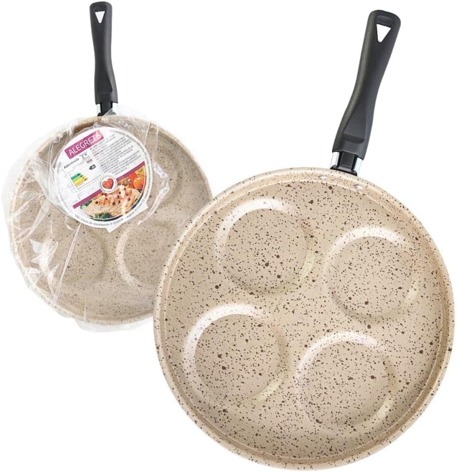 Frigideira Colore 4 em 1 Multiuso com Divisórias Antiaderent...