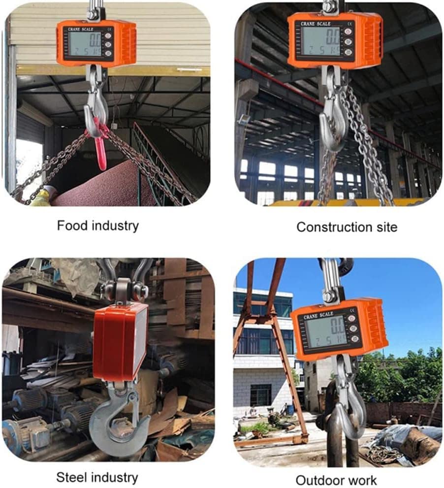 Balança de suspensão digital 1000kg/ 2204lbs Balança de guin... - Image 5