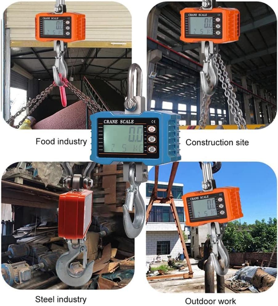 Domary Balança de suspensão digital 1000kg/ 2204lbs Balança ... - Image 5