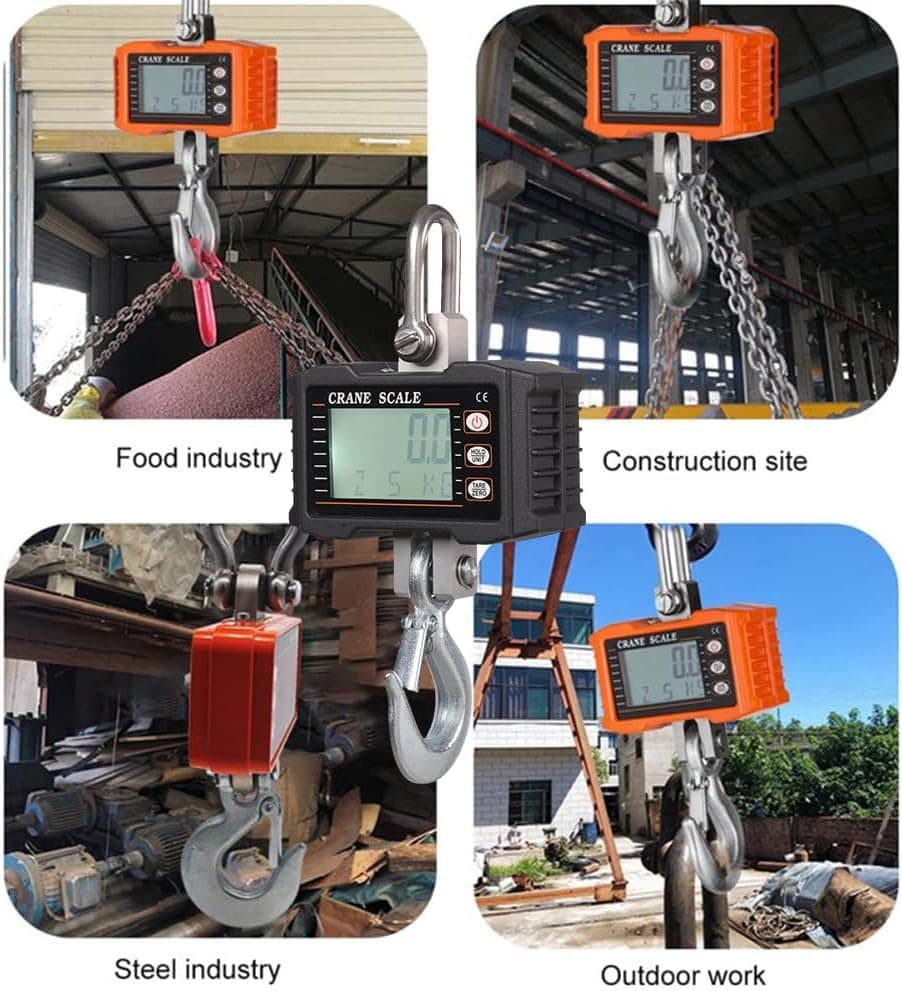 Balança de suspensão digital 1000kg/ 2204lbs Balança de guin... - Image 4