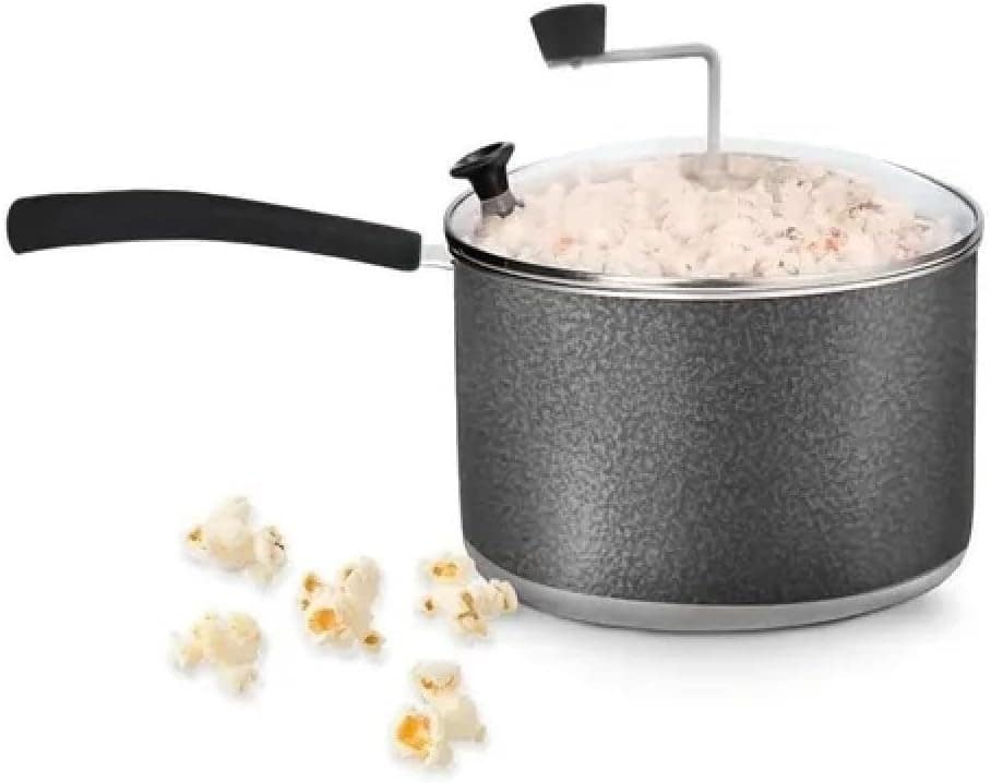 Panelas Pipoqueira Top Faz Pipoca Doce e Sal Oferta (Preto C... - Image 8