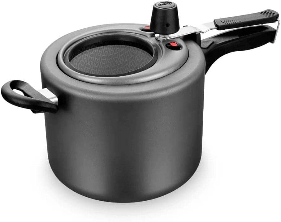 MTA PANELA DE PRESSAO COR GRAFITE COM VISOR DE VIDRO SUPERIO...