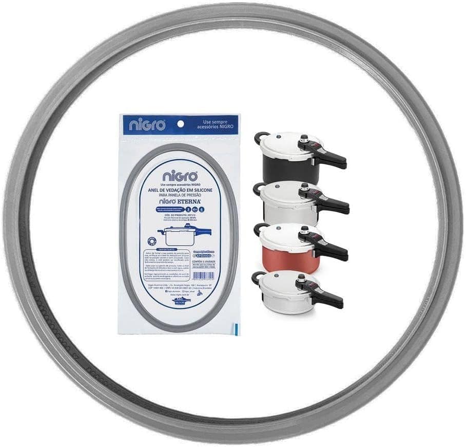 Anel de Silicone para Panela de Pressão Eterna - 3, 4½ e 6L ... - Image 3