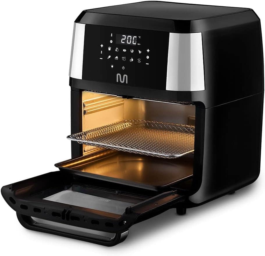 Forno Elétrico Air Fryer Diital 12L 1700W 127V Preto Multi -... | É bom mesmo? Descubra antes de comprar - Image 3