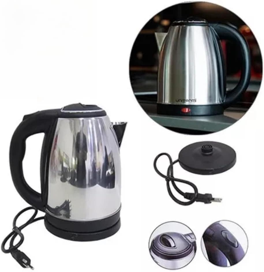 Chaleira Elétrico Jarra 1.8L Café Chá Inox 127v - Image 4