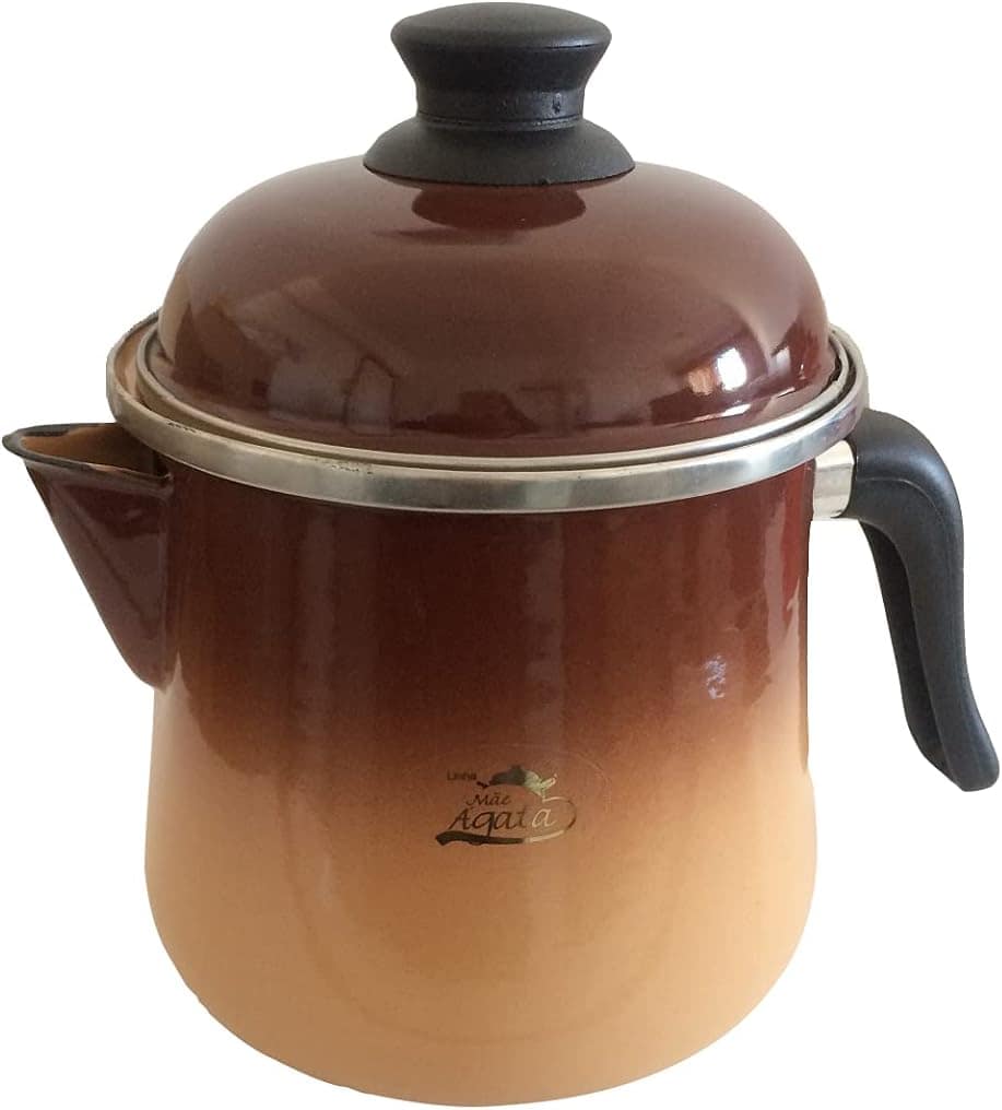 Leiteira Esmaltada Bojuda - Nº 16 - Cores - 2000 ml - Ewel C...