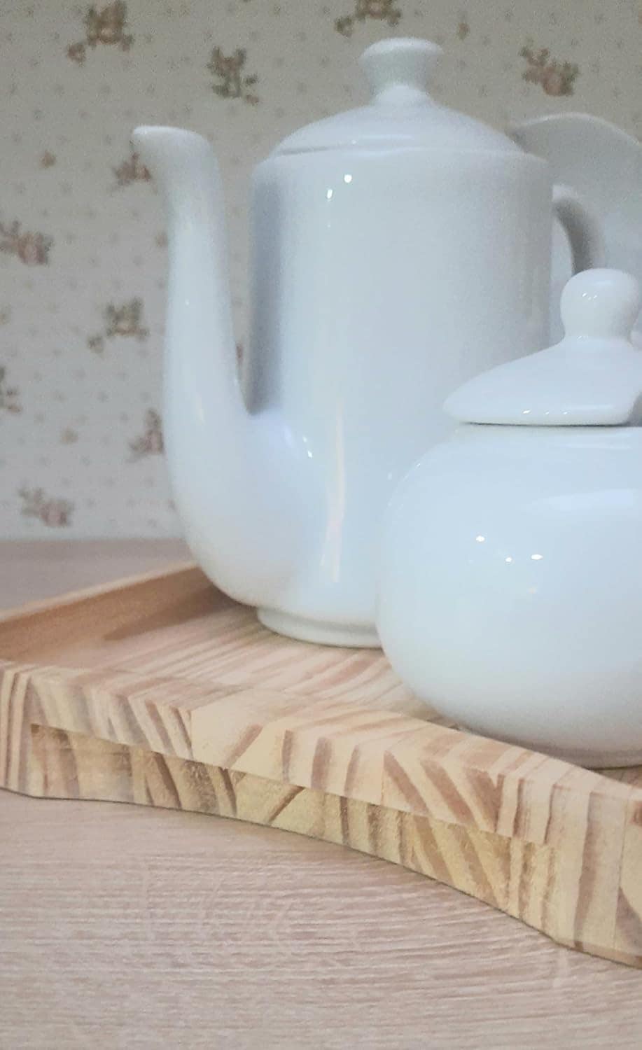 Jogo Café e Chá, Bandeja + Açucareiro bolinha 350ml + Chalei... - Image 4