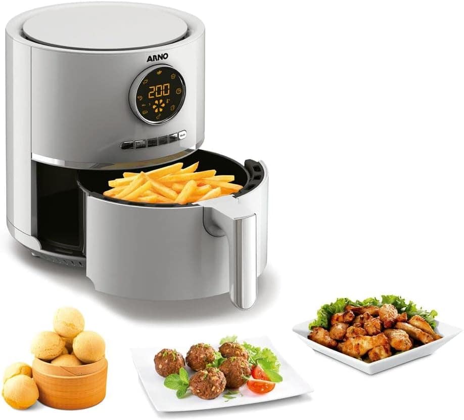 Fritadeira sem Óleo Arno, Air fryer Ultra 4,2L, Cinza, 220V | É bom mesmo? Descubra antes de comprar - Image 4