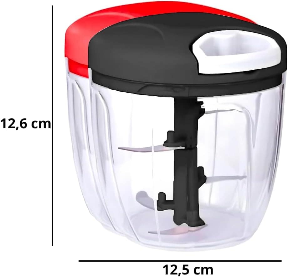 Processador Manual De Alimentos, Triturador Portátil Com 5 L... - Image 3