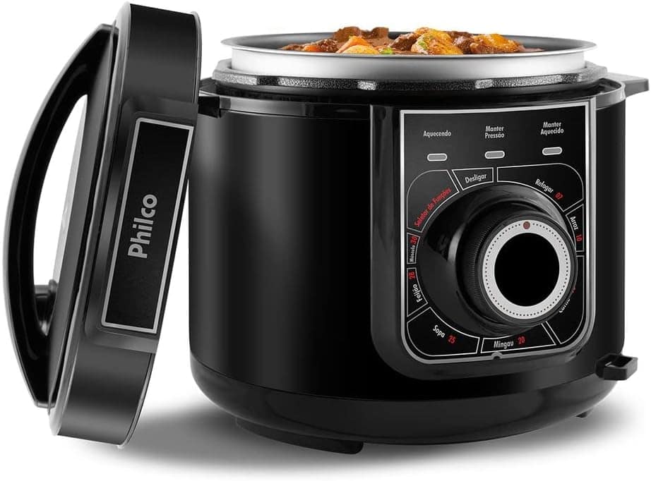 PANELA DE PRESSAO MULTIFUNCIONAL INOX PPP02PI 220V - Image 3