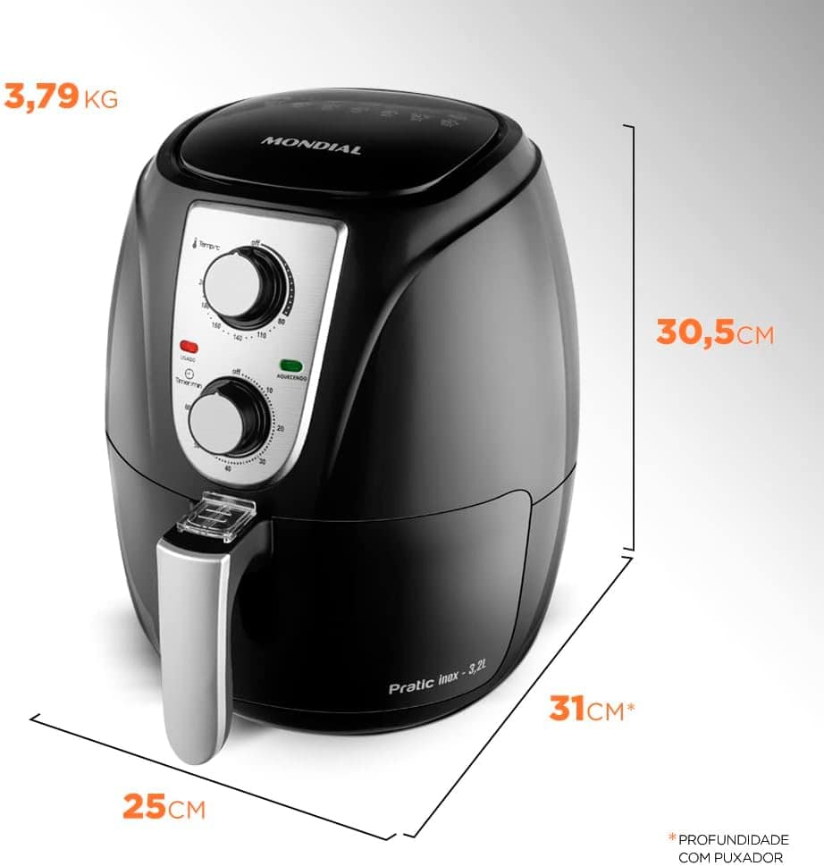Fritadeira Sem Óleo 220V, Mondial - AF-34 | É bom mesmo? Descubra antes de comprar - Image 6