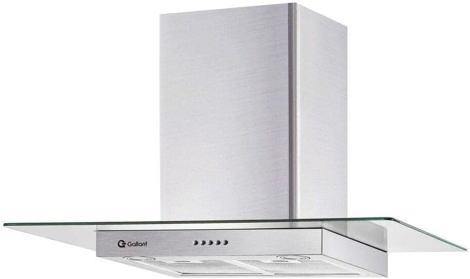 Coifa Parede Venezia Gallant - Vidro Curvo - Inox 90cm 127v