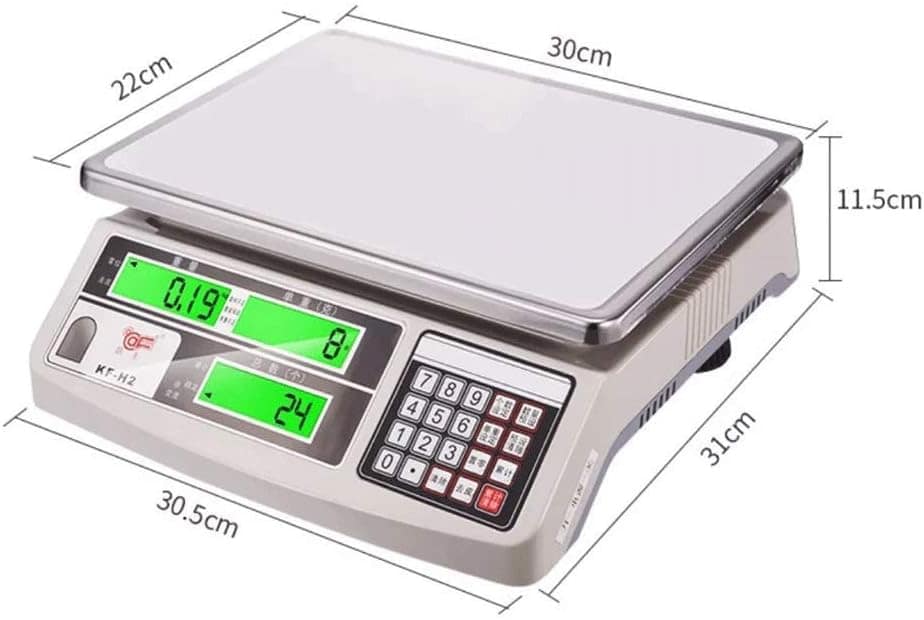balanças de cozinha eletrônicas pequenas balanças eletrônica... - Image 2