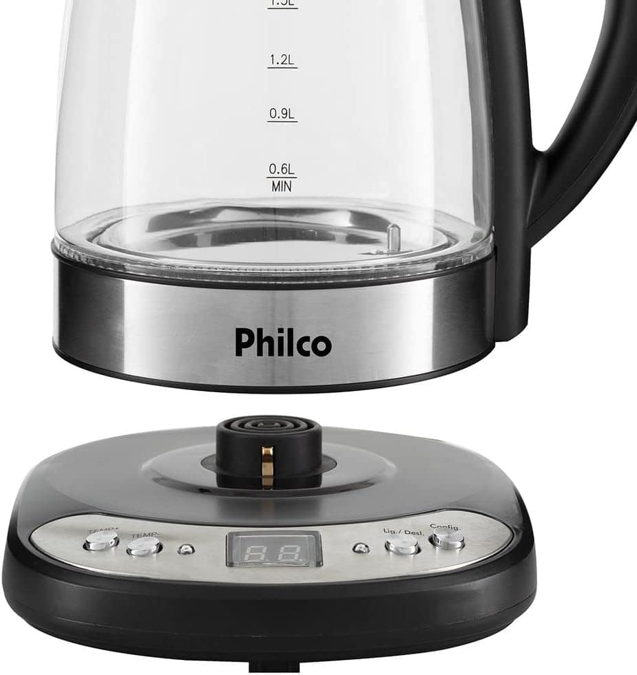 Chaleira Elétrica PHILCO Glass 1.7L Ref.: PCHD - Image 2