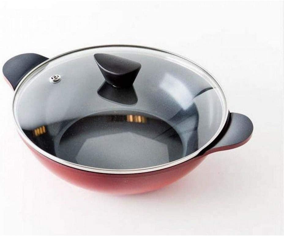 Panela Wok em Alumínio 28cm Neoflam Vermelha - Image 4