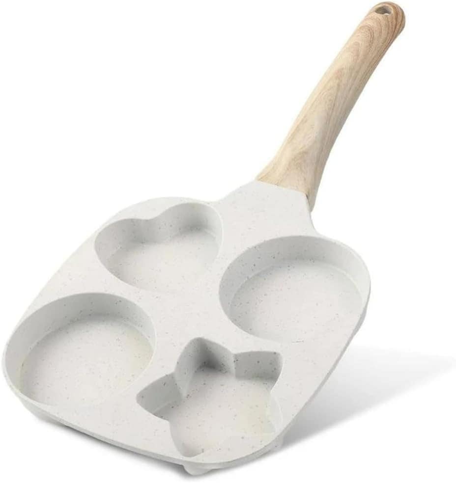 Frigideira Multiuso Antiaderente 4 em 1 Bocas Fritar Ovo Lan...