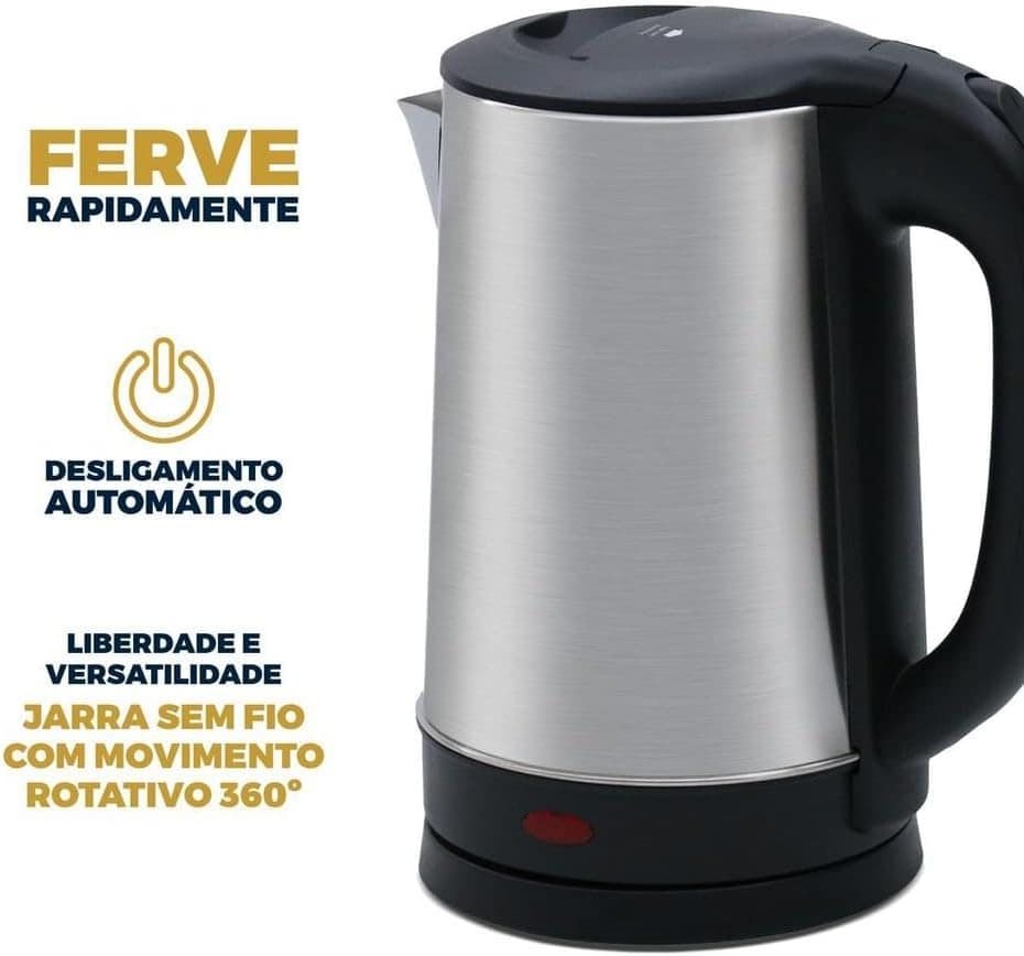 Chaleira Britânia 1,6L 1500W Base 360° - Image 5
