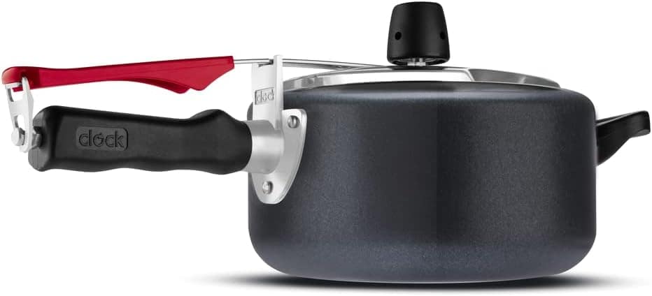 Panela De Pressão 3l Original Preto Revestida Clock - Image 3