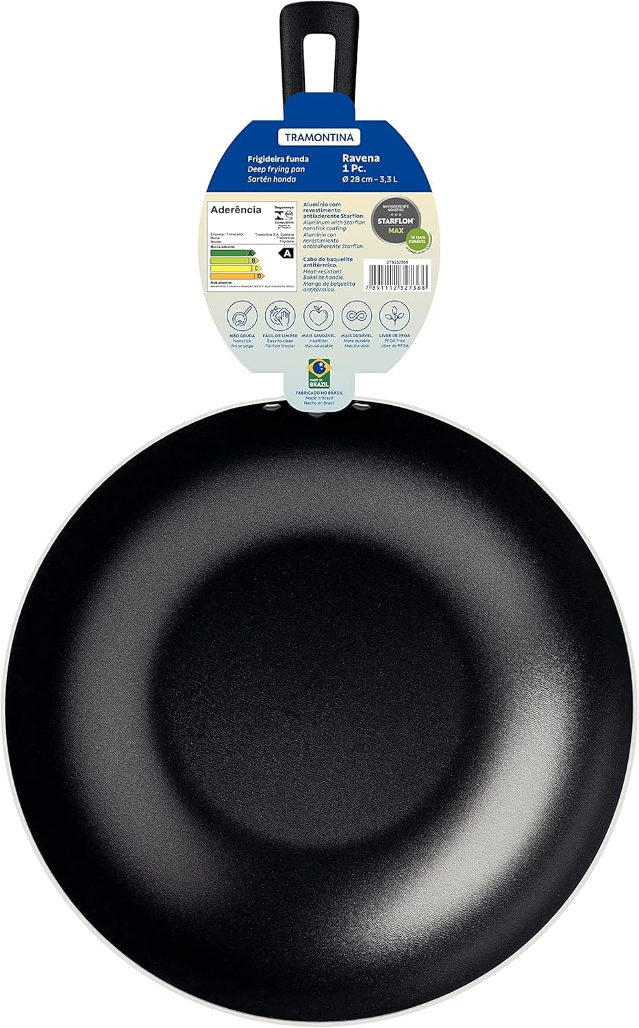 Frigideira Funda Tramontina em Alumínio com Revestimento Int... - Image 4