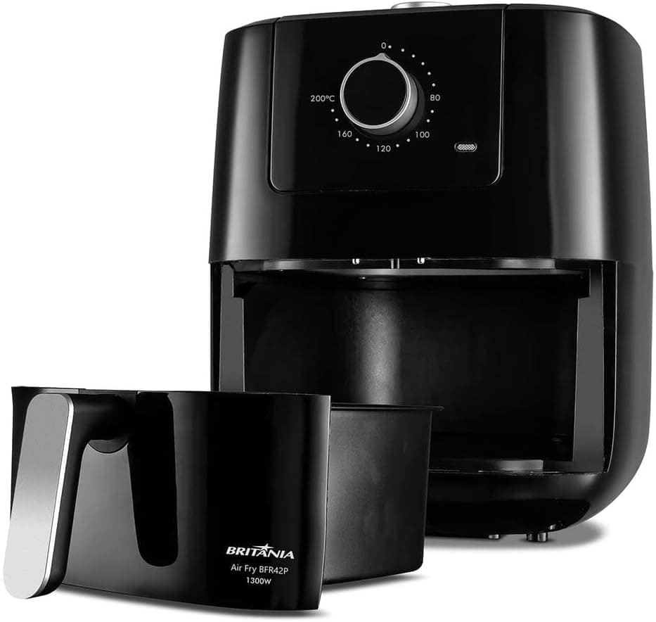 Fritadeira Air Fry Britânia BFR42P Antiaderente 3L 1300W 127... | É bom mesmo? Descubra antes de comprar - Image 3