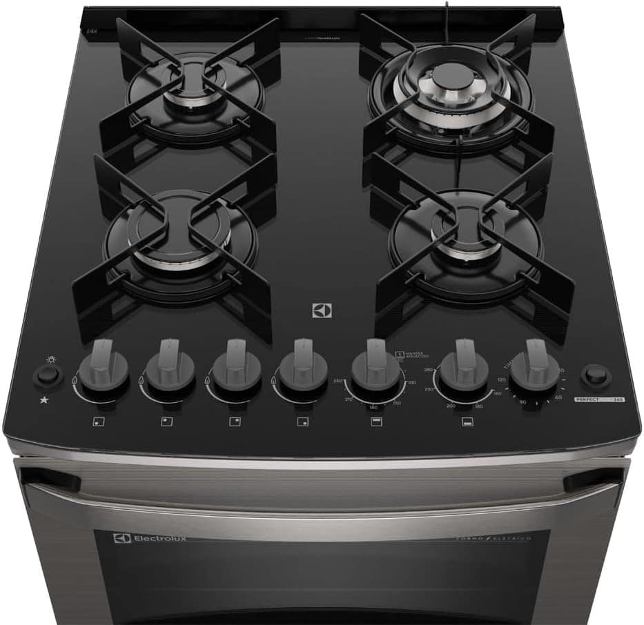 Fogão Electrolux 4 Bocas Experience com PerfectCook360 Prata... - Image 5