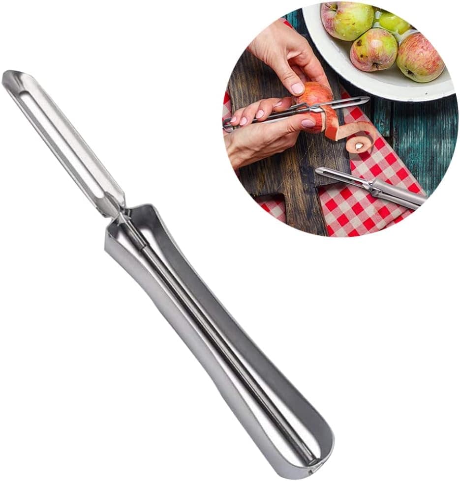 Descascador de batata rotativo, descascador de legumes de aç... - Image 8